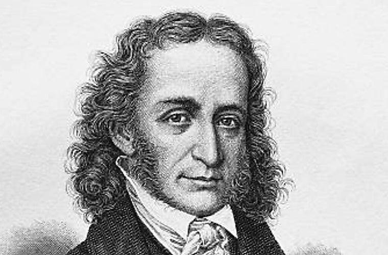 Retrato de Niccolò Paganini