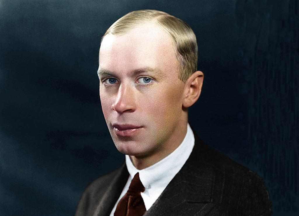 Retrato de Serguéi Prokófiev