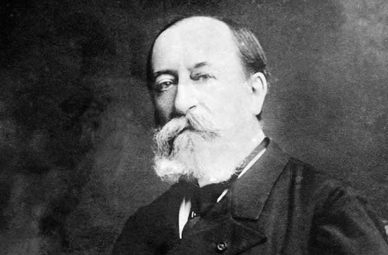 Retrato de Camille Saint-Saëns