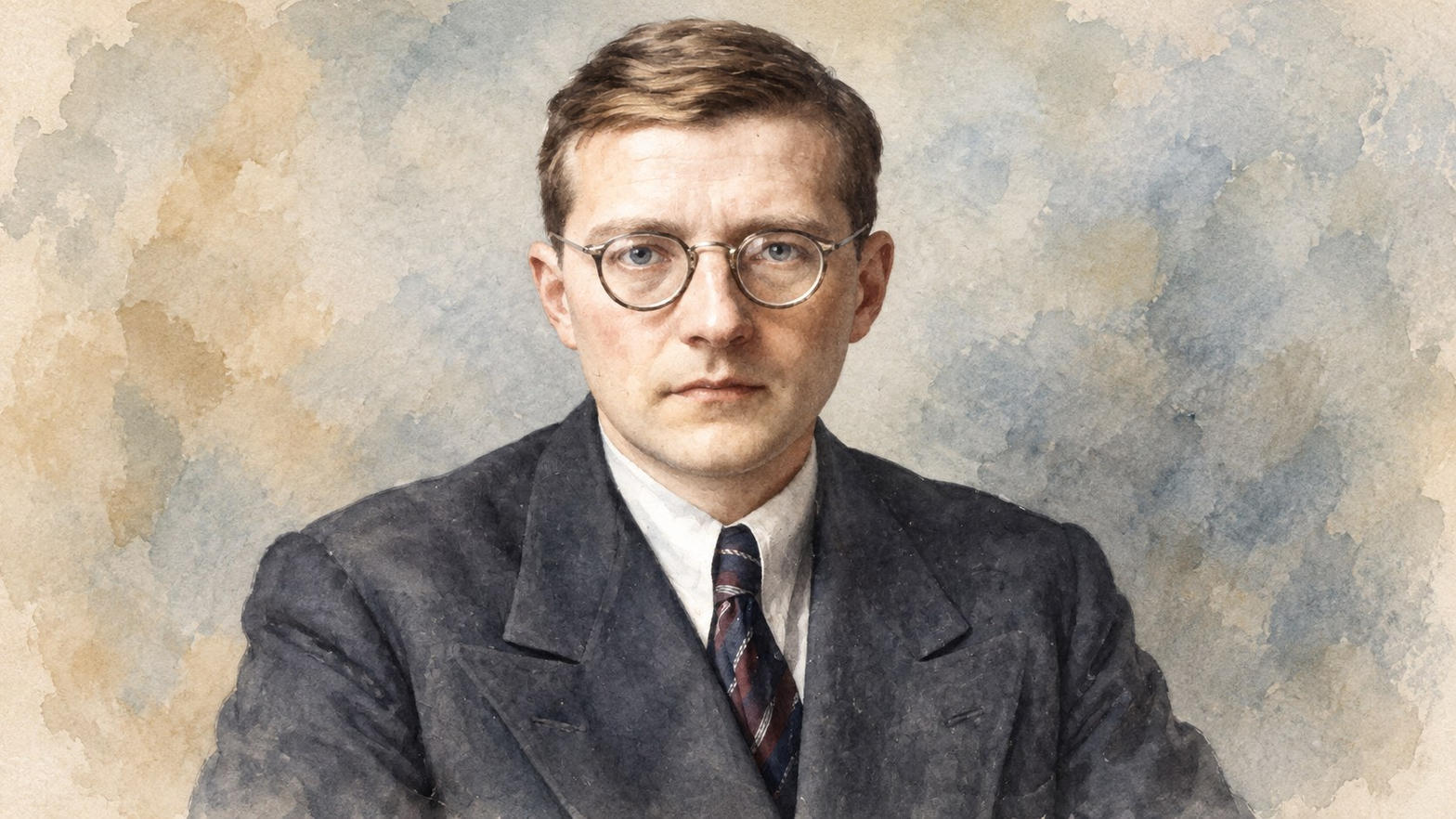 Retrato de Dmitri Shostakóvich