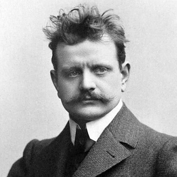 Retrato de Jean Sibelius